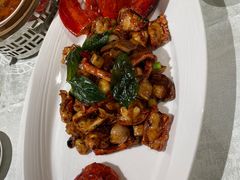 金不换雪花牛肉炒波龙虾-南海渔村(珠江新城店)