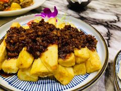 台北卤肉酱拌茄子-上楼私房菜(院士路店)