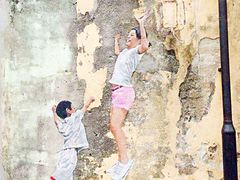 -槟城街头艺术街区