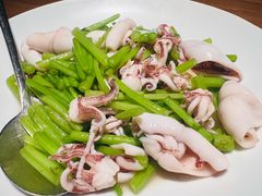 茼蒿烧海兔-KŌNG胶东小馆(华熙店)