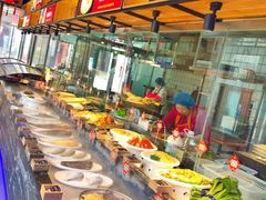 自助取餐区-渔民船说·北塘海鲜·天津菜·海肠捞饭(北塘古镇店)