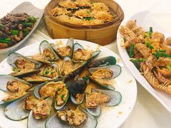 蒜蓉蒸青口-喜碧海鲜·二十年本土海鲜老字号(上排店)