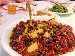 海鲜毛血旺-鹊华居·地道鲁菜·海鲜·融合味(大明湖店)