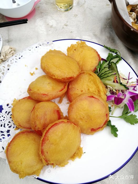 天然居炸番茄图片