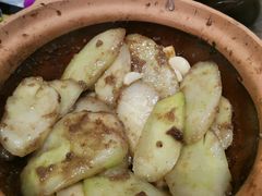 澳门虾酱啫芥兰-天宝食坊·啫啫煲大排档(西华路店)