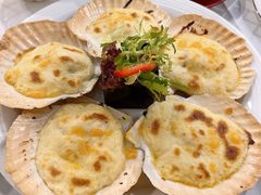芝士黄油焗扇贝-新侨三宝乐西餐厅(崇文门店)