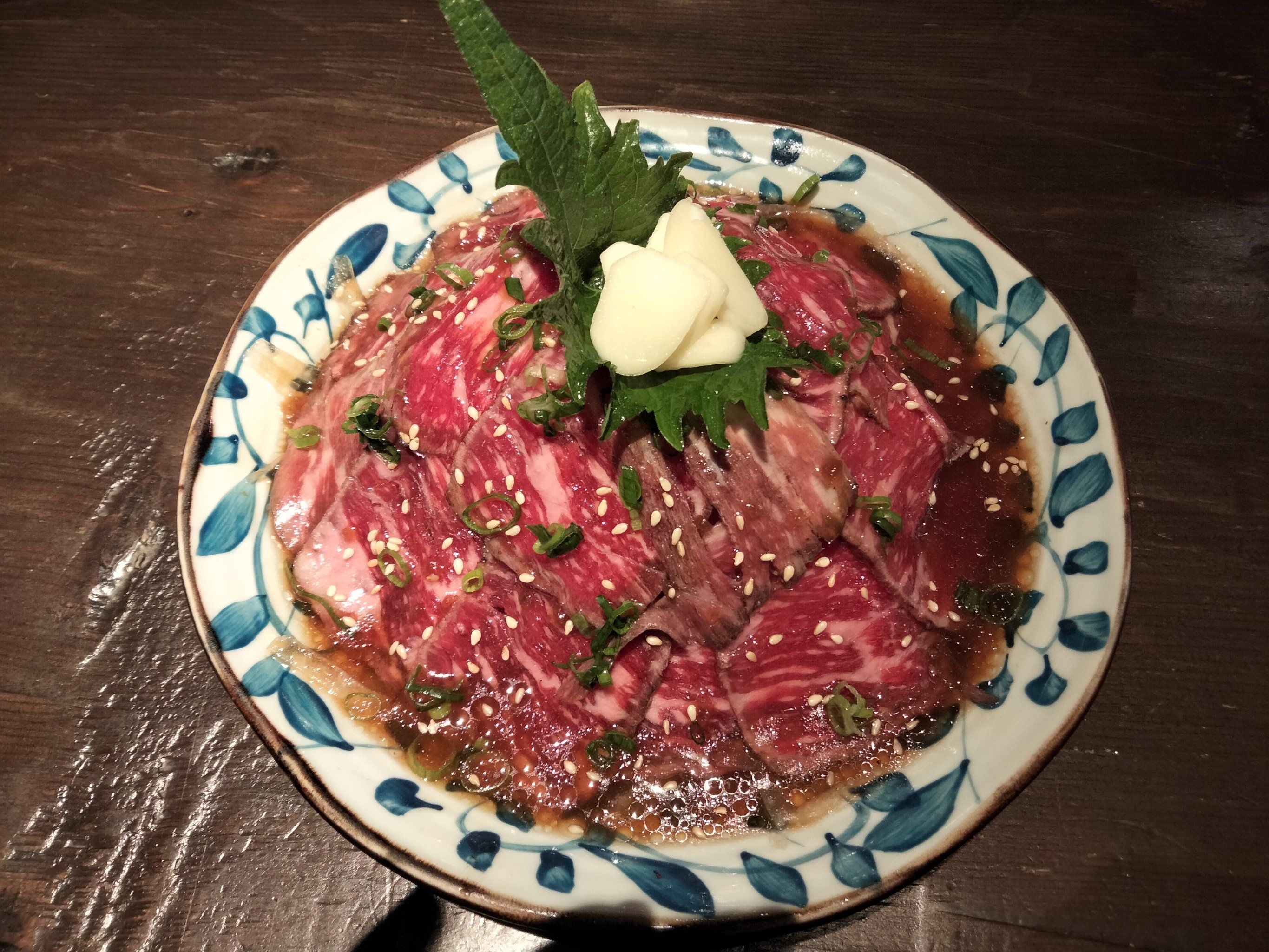 68元的生拌牛肉免费吃