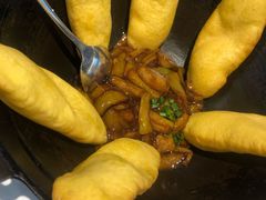 地锅茄子-洪福龙虾
