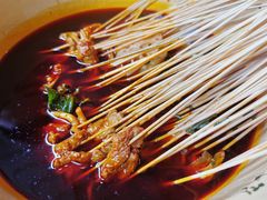 -拈签一笑黄牛肉辣卤串串