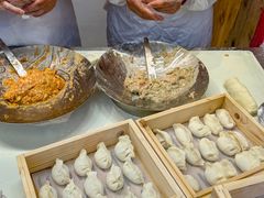 -东来菜馆•手抓海鲜家常菜•海鲜锅贴(鸽子窝店)