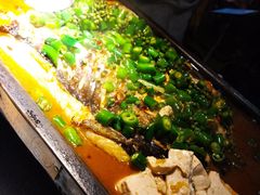 -探鱼·鲜青椒爽麻烤鱼(广州南沙万达广场店)