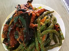 豆角拼茄子-春花民族美食(佳木斯总店)