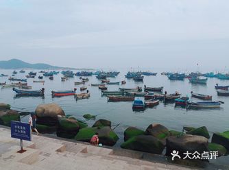 喜欢蓝天白云，晴空万里下的合庆码头