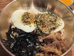 -明洞阿姨·韩式酱蟹烤肉·创意料理(三元桥店)