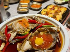 -草家酱蟹炭火烤肉店(珲春南路一店)