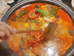 -探鱼·鲜青椒爽麻烤鱼(广州欣荣广场店)
