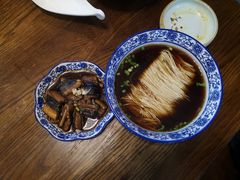 传统爆鳝-孙盛兴奥灶面馆·蟹黄面·三虾面(山塘街总店)