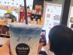 -蝶豆花蓝面条