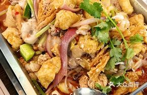 Fish Offal Hot Pot