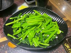蒜蓉空心菜-潮十三潮汕砂锅粥(高新四路大都荟店)