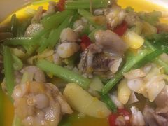 土姜辣爆牛蛙-鱼食饭稻·苏浙土菜17年老馆子(平江路店)