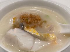堂灼粥水东海大黄鱼-北京泰富酒店-柏景轩中餐厅