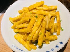 咸蛋黄茄子-吃饭皇帝大土家民族菜(正大广场店)