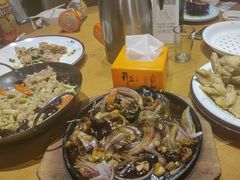铁板三鲜-渔家颂歌渔家味道(青石路店)