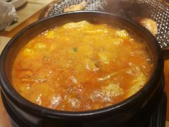 豆腐汤-万兴佳烤肉·长白山老味道(东岸里店)
