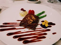盐烧澳洲N9谷饲和牛-唐阁海景中餐厅·早茶·粤菜•生日聚餐(海口朗廷酒店)