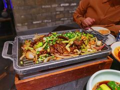 葱椒爆牛肉-绿茶餐厅(城西银泰城店)