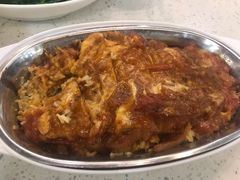 鲜茄芝士猪扒焗饭-香港金马茶餐厅(港大店)