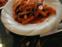 鱼饼炒年糕-桃园中华料理炸酱面(燕儿岛路店)