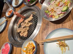 -明洞阿姨·韩式酱蟹烤肉·创意料理(三元桥店)