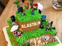 -咖咖熊蛋糕定制·英国蓝风车动物性淡奶油