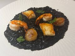 威尼斯海鲜墨鱼汁烩饭-Ponte 意大利餐厅