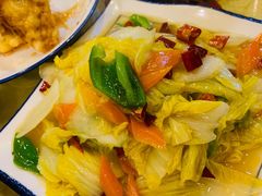 清炒大白菜-鹤乡东北菜(崮山路店)