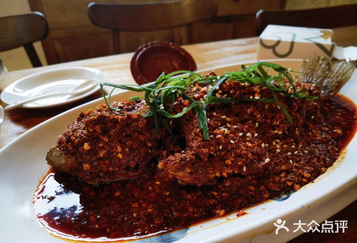 云里小坐·小院里·团建·宴请·下午茶(三圣乡店)普洱茶炝锅鱼图片