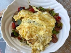 茄子肉丁小公鸡双拼拌面-文三里屯面馆(三里屯店)
