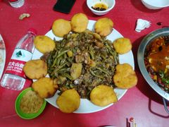 芸豆排骨一锅出-夕阳红小吃(中街大悦城店)