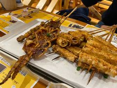 烤鲜鱿鱼-木屋烧烤(西南角店)