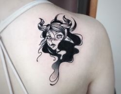 blackwork-黑旗纹身
