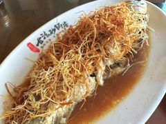 葱丝鱼-王明古法砂锅居(开化寺店)