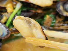 姜蒜炒青口-贞姨美食·老字号海鲜大排档