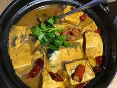 臭豆腐肥肠煲-小菜园新徽菜(滁州苏宁店)