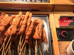 炸羊肉串-比格比萨自助(宋家庄店)