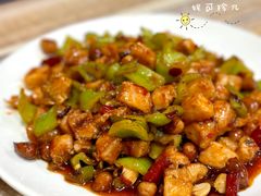 宫爆鱼丁-老七饭馆(光荣道总店)