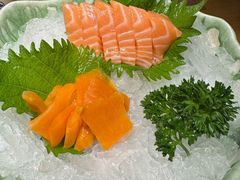 三文鱼刺身-三石铁板烧(紫竹桥店)