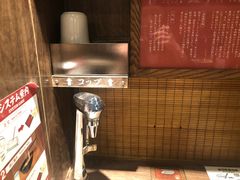 餐具摆设-一蘭拉面(新宿中央东口店)