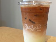 喵喵薄荷拿铁-Seesaw Coffee(深圳深业上城店)